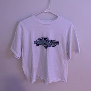 brandy cropped shirt!